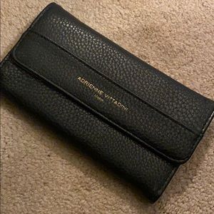 Used black wallet